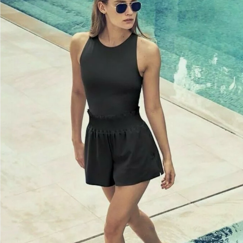 Athleta Black Romper